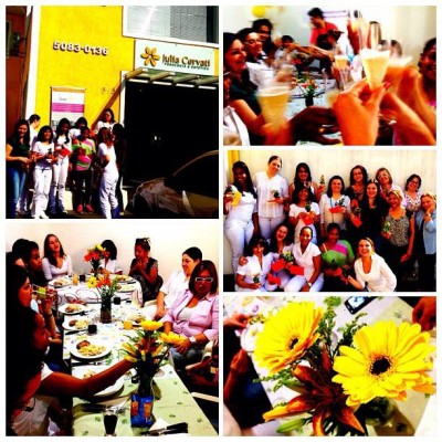 Festa de aniversário da clínica em 2013
